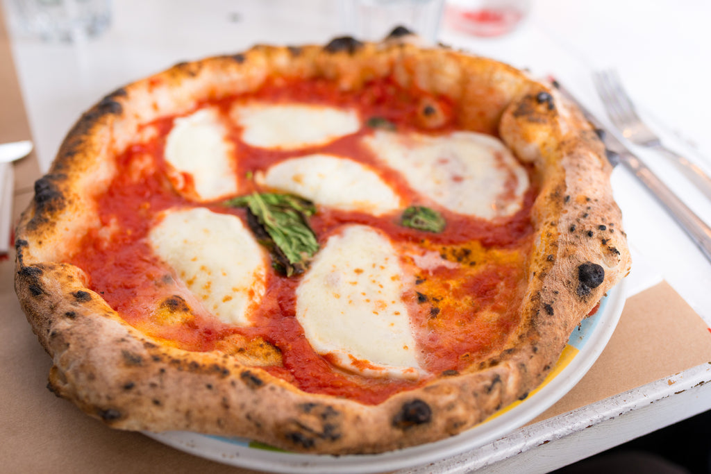 Fresh Tomato Basil Margherita Pizza